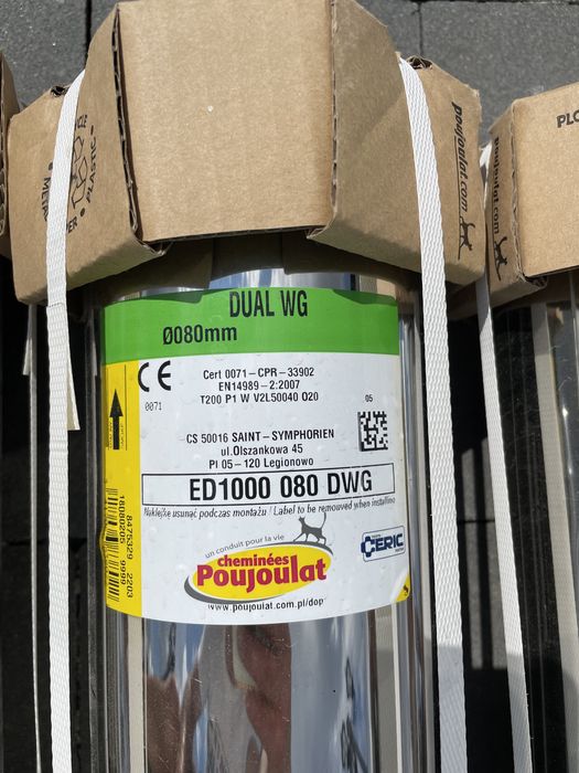 Komin wkład kondensacyjny do pieca gazowego