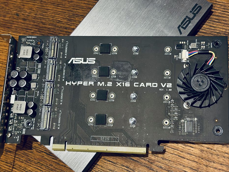 Asus Hyper M.2 X16 Card V2 4x nvme