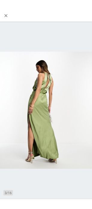 Sukienka wizytowa wieczorowa ASOS r.42  wesele