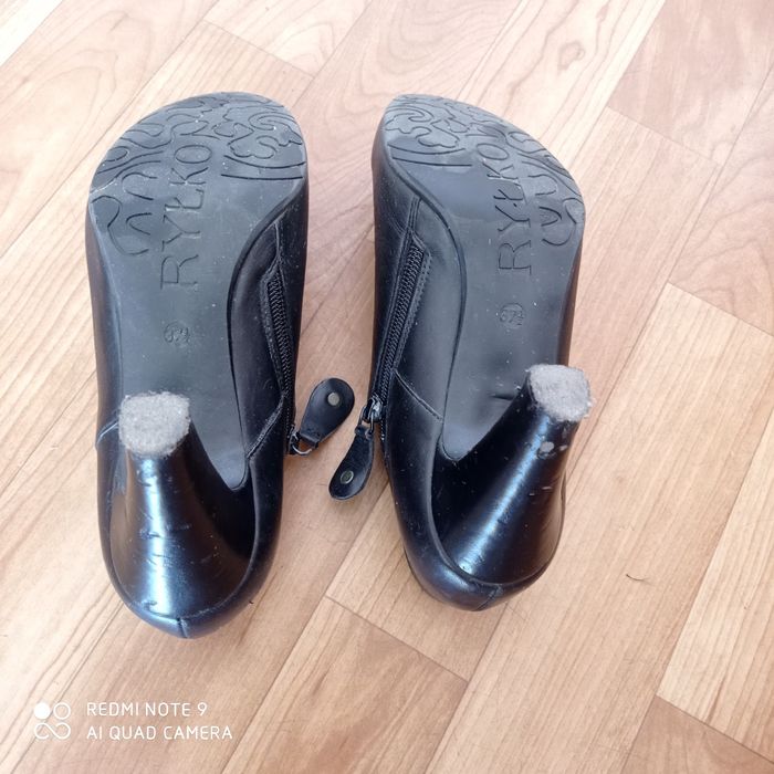 Ботильони жіночі 37р шкіряні RYLKO