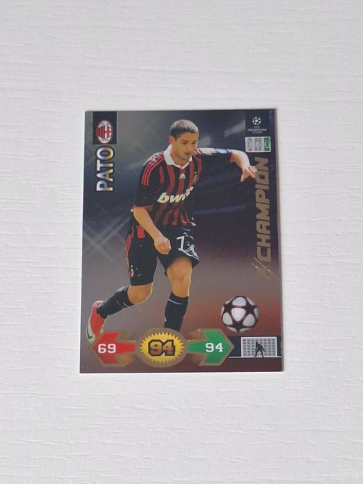 Karty piłkarskie Champion Pato Ac Milan Panini Chl 2009/2010 Adrenalyn