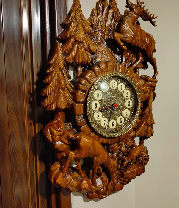 Zegar Ścienny Włoski MOD.DEP Na Baterie