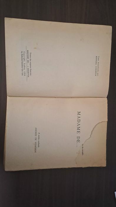 Livro "Madame de... seguido de Julieta"