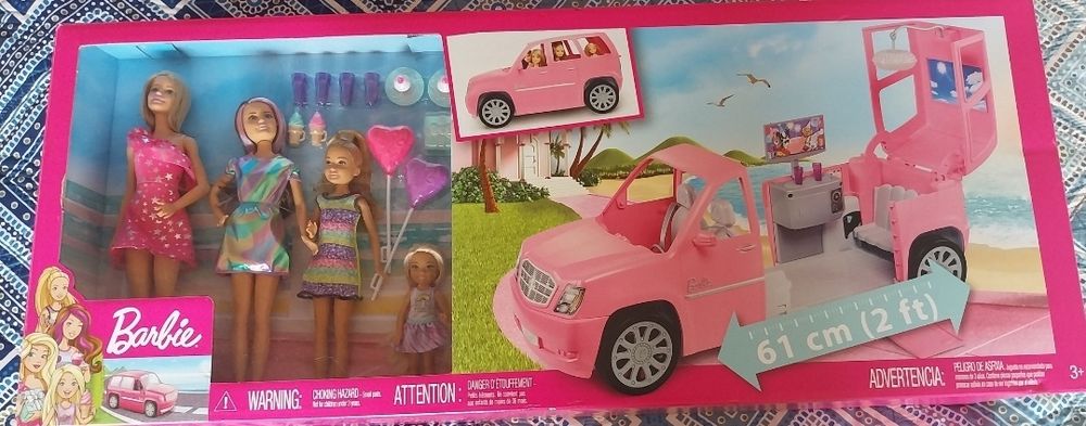 Barbie - Limousine Barbie and the Sisters | New64553180192513120