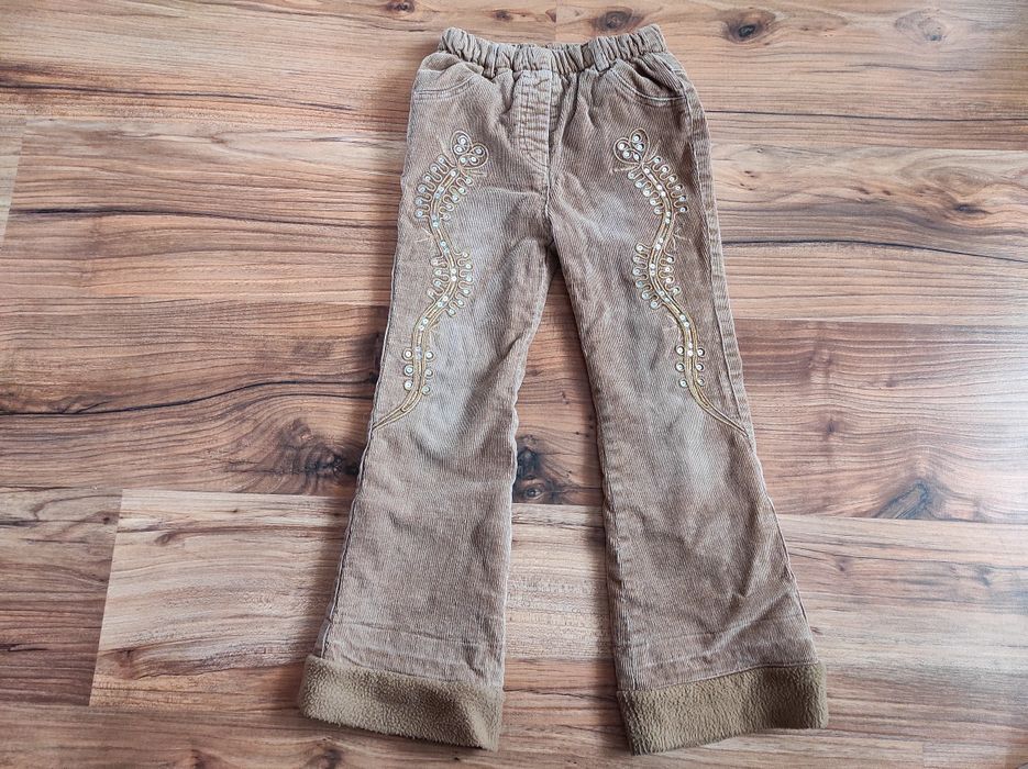 Штани теплі для дівчинки