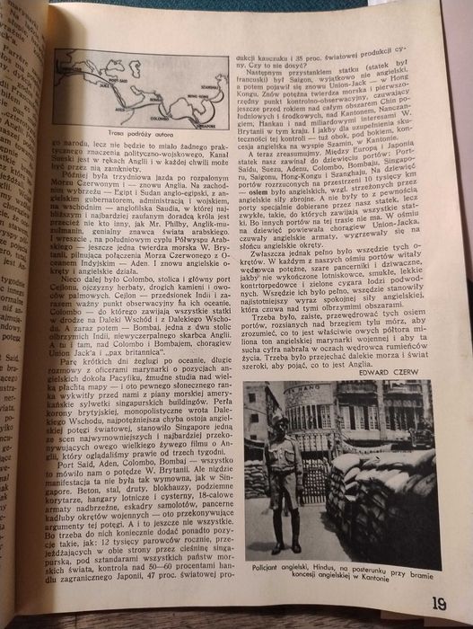 Czasopismo okresu międzywojennego pt "Morze i Kolonie"