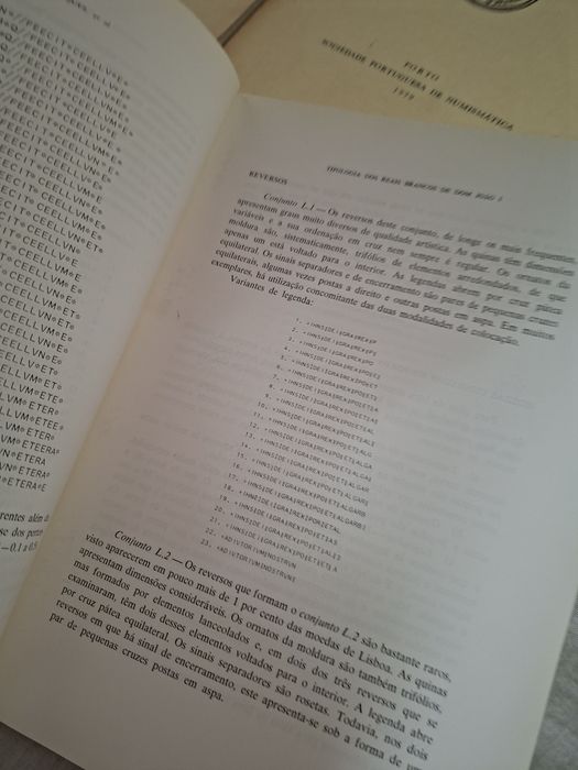 11 números da revista NVMMVS numismática