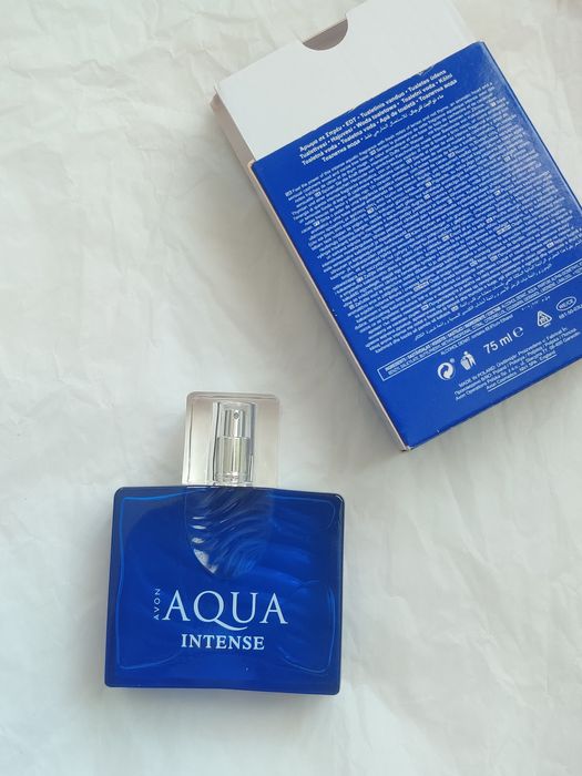 Avon / Aqua intense / mens / for him / EDT / 75 ml / made in Poland / чоловіча туалетна вода / парфум /