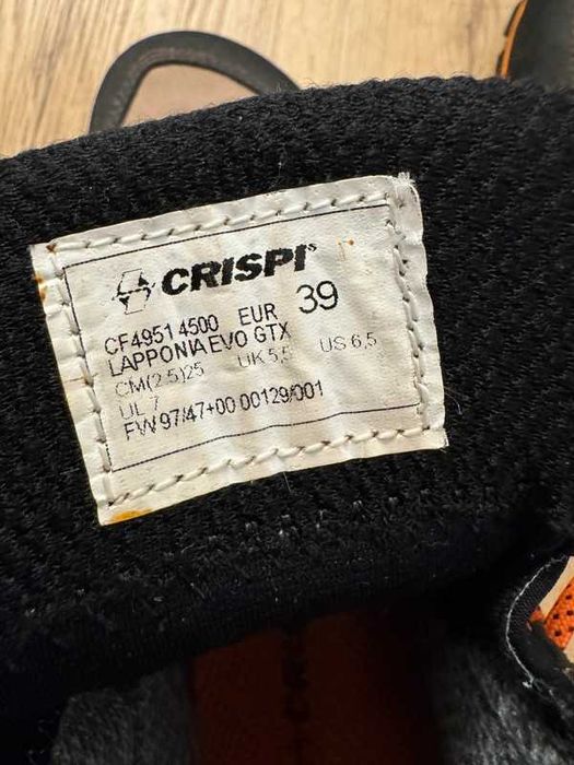 Crispi Lapponia Evo GTX Gore Tex Hazelnut 39 buty trekkingowe hiking