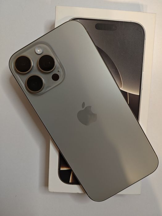 Apple iPhone 16 Pro Max | Stan idealny | Bateria 100%