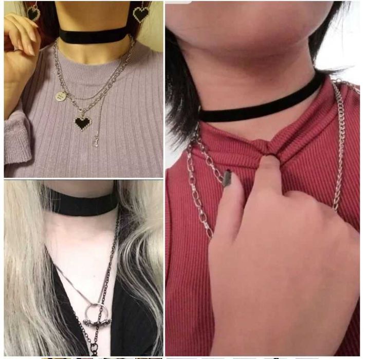 Zestaw chokerów - wiedźmin YENNEFER