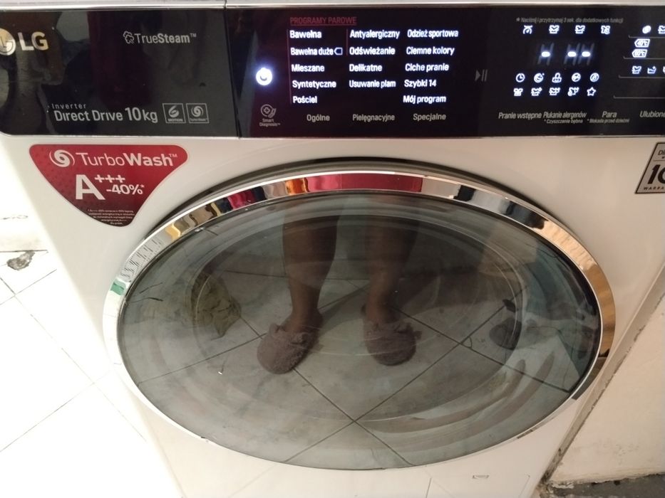Pralka LG 10 kg 1400 obr. Sprawna GWARANCJA