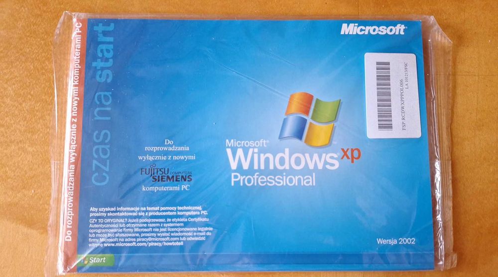 Windows XP Professional Fujitsu-Siemens