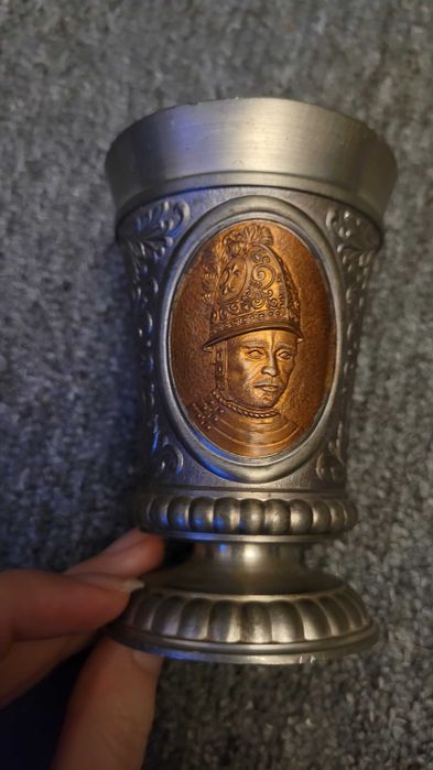 Kubek puchar kielich cynowy rein zinn bmf