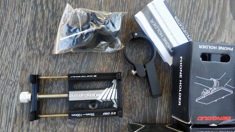 Держатель крепление телефона велосипед мотоцикл руль вынос алюминиевый