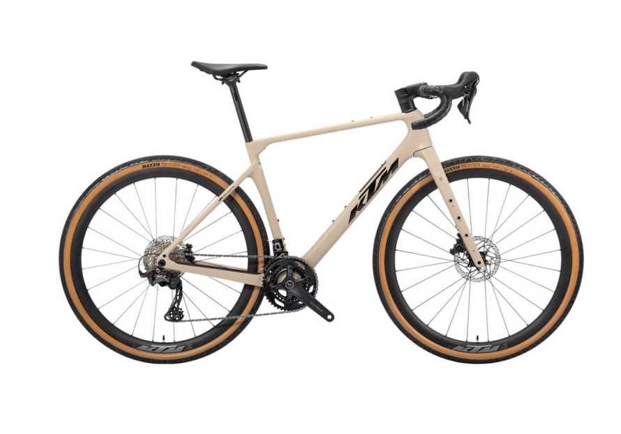 Nowy rower KTM Gravelator Elite 2x Grey Beige Matt, bikepaking, gravel, gwarancja, FV