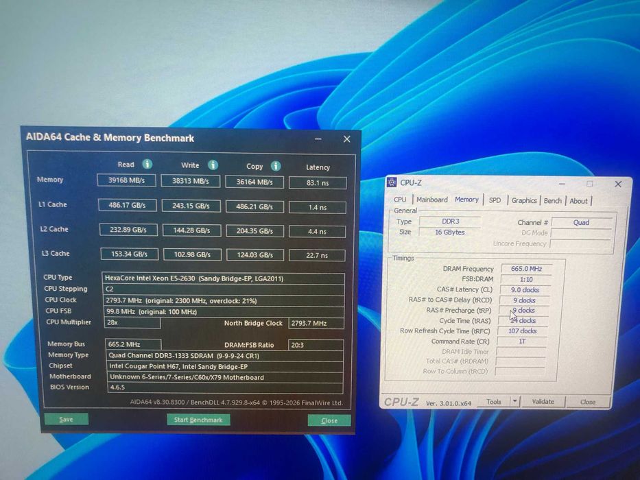 Комплект x79+ 16 gb+ xeon e5 2630