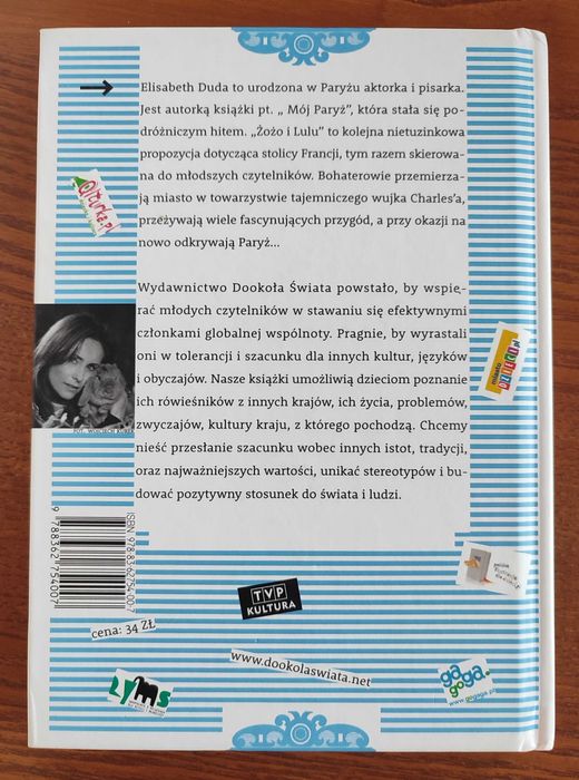 Książka „Żożo i Lulu” Elisabeth Duda