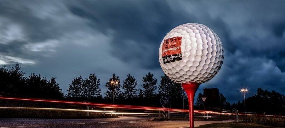 Golf Golfista  figura 200 cm Golf  - Duża figura golfisty