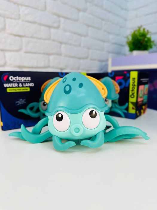 Веселі восьминіжки (плавають та повзають)