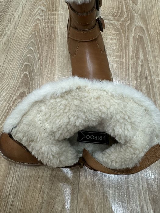 Сапожки шкіряні нові, ботінки, зима