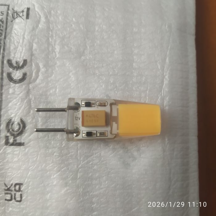 Żarowki LED GY 6.35 barwa ciepła