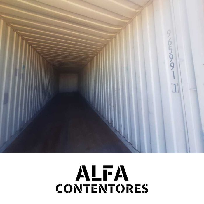 Contentor Marítimo 40' HC - 12 Metros Altura Extra