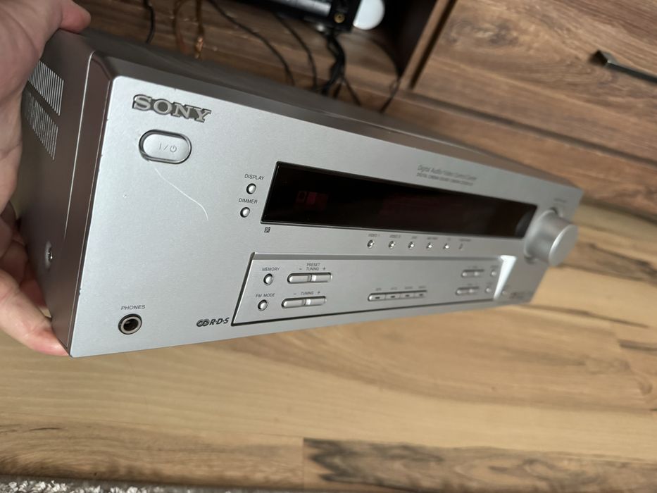 Amplituner Sony STR-DE495 - 5.1 - nowy pilot - po przeglądzie