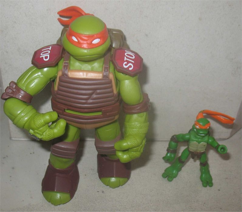 Playmates - Tartarugas Ninja - 2 Figuras Michelangelo