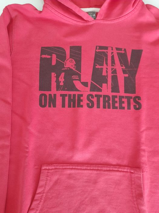 Sweatshirt vermelha rapaz zara kids 13/14