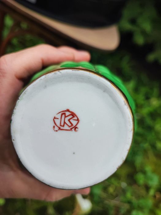 Porcelanowy zestaw Winogrona  ZSRR Korosteń