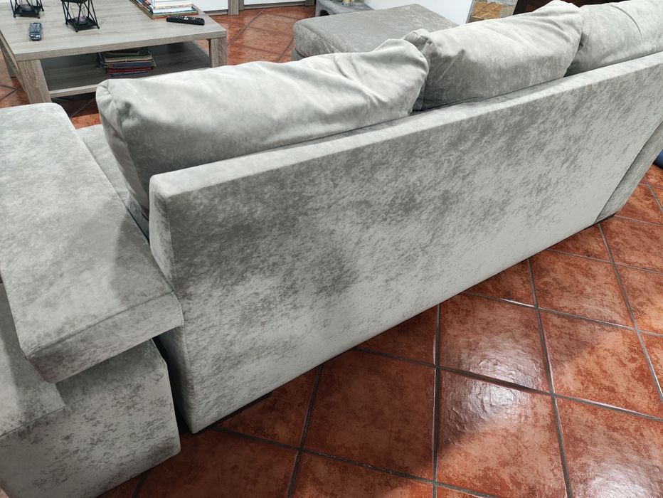 Sofá tecido anti garra