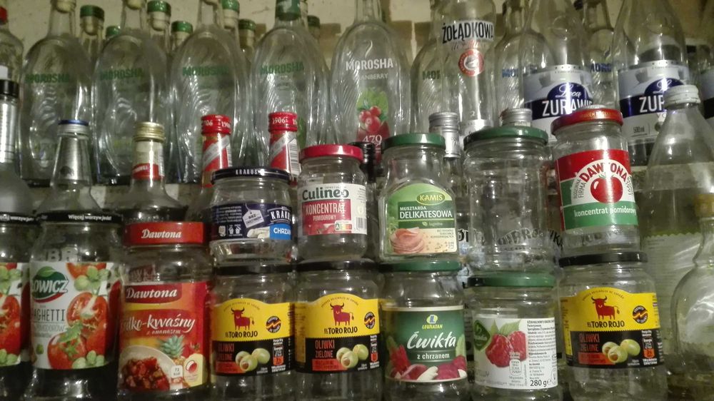 Słoiki - różne rodzaje. Gratisy!