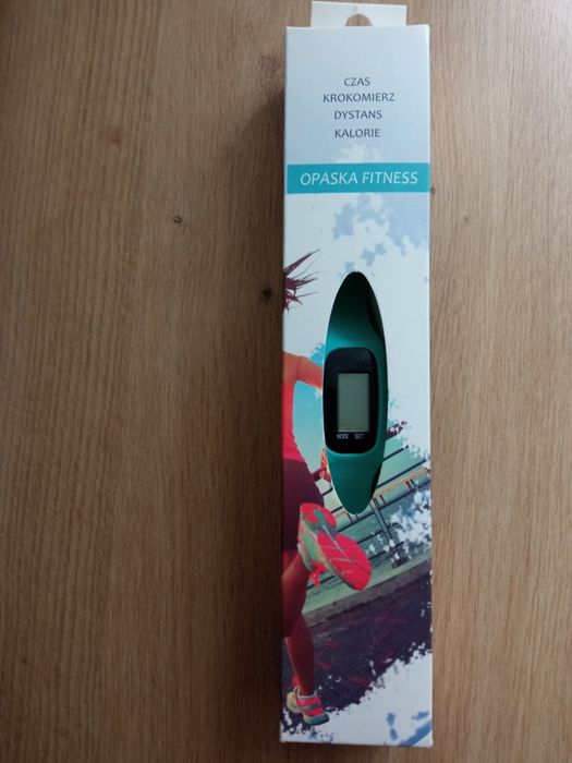 Opaska fitness nowa czas krokomierz dystans kalorie