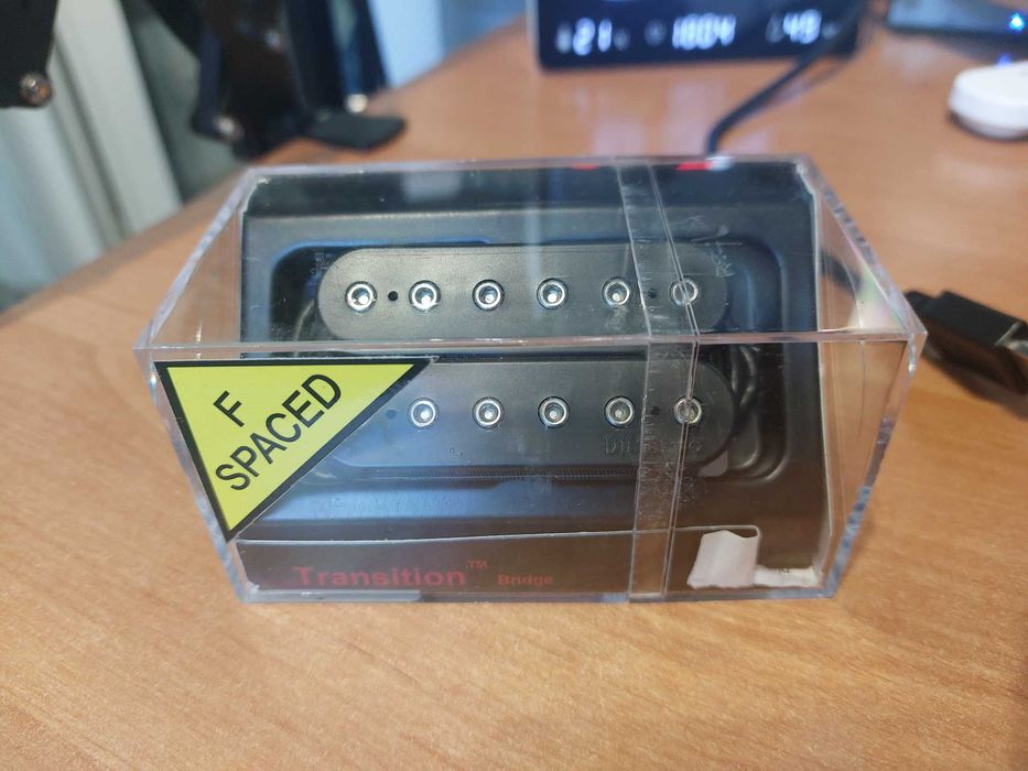 Humbucker DIMARZIO Kiko Loureiro IHWK3BKL, czarny, bridge