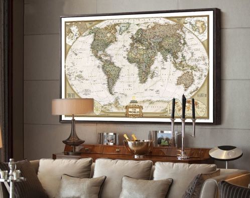 National Geographic World Map Poster64861235383426121