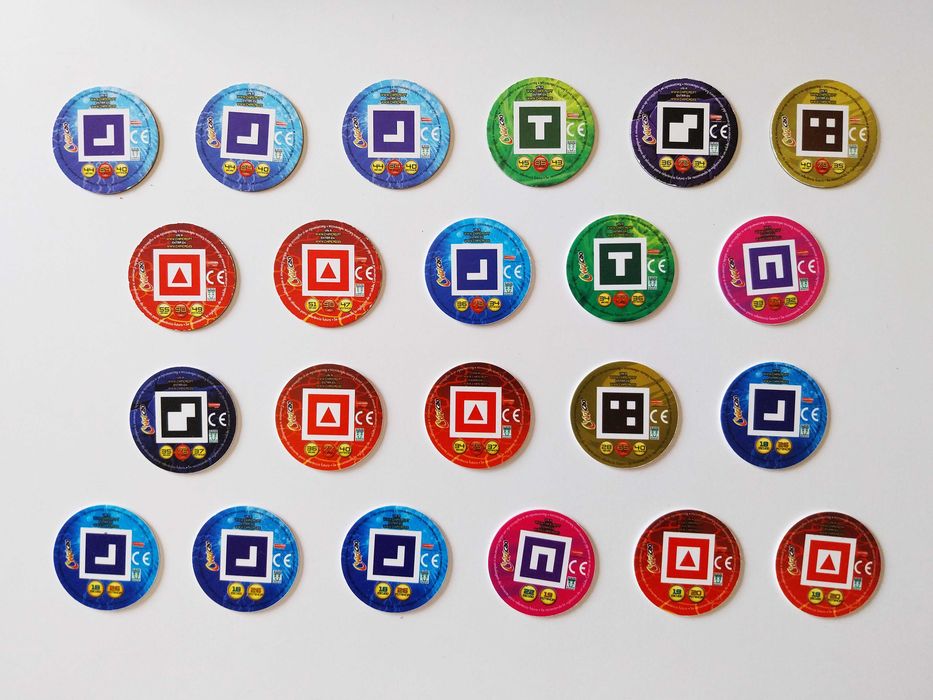 22 tazos (16 diferentes) GORMITI | Chipicao lote ou venda a vulso