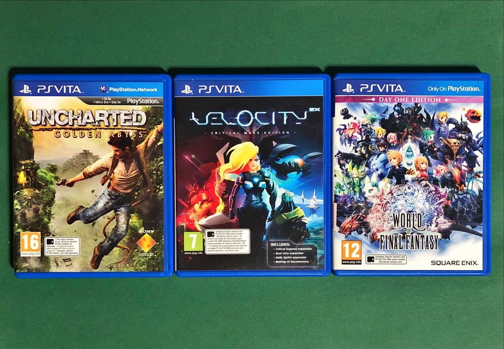 PLAYSTATION VITA PSVita Big Final Fantasy Minecraft Uncharted Velocity