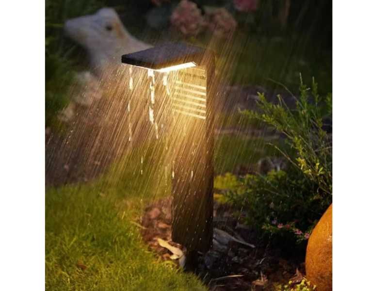 LAMPA SOLARNA LED do ogrodu wodoodporna