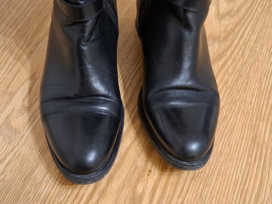 GinoRossi Kozaki oficerki ze skóry naturalnej r. 37