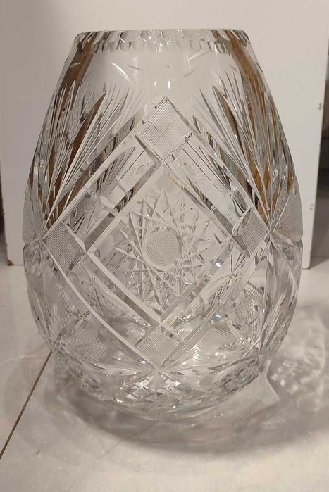 Wazon kryształ Kolekcja PRL duży 29 cm