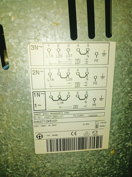 Рабочая Bosch электрическая плита стеклокерамика