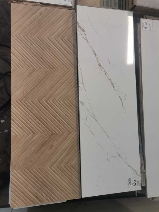 Tanie płytki! Scarlett bianco 29,8x89,8 GAT.2 w cenie 18,09 zł/szt