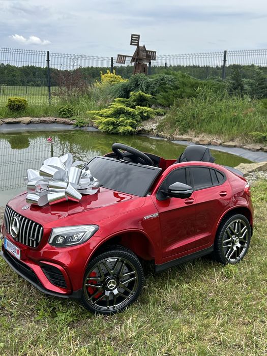 Auto na Akumulator Mercedes GLC 63S 4x4 180Watt Bordowy Lakier Tablice