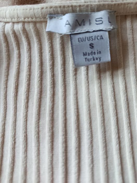 4 bluzki Amisu, Bershka XS, jedna nowa