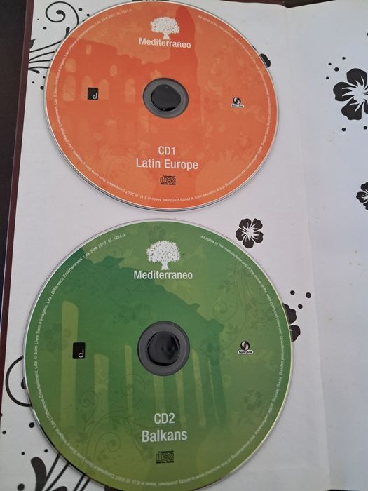 Livro + CD - Mediterrâneo