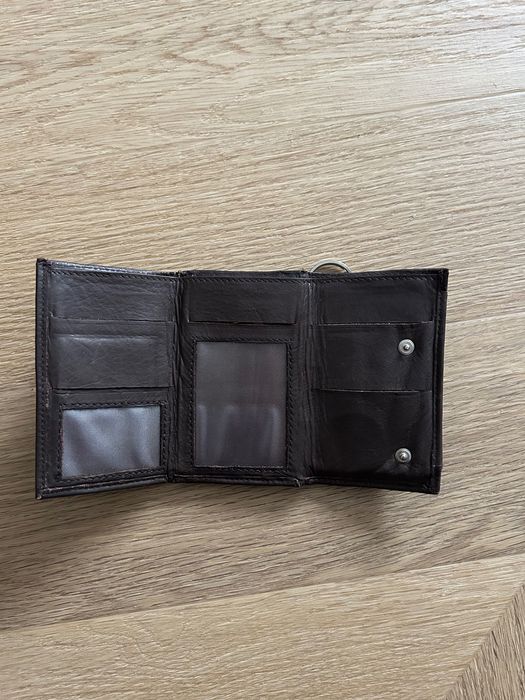 Breloczek - galanteria skórzana - sakiewka na dokumenty