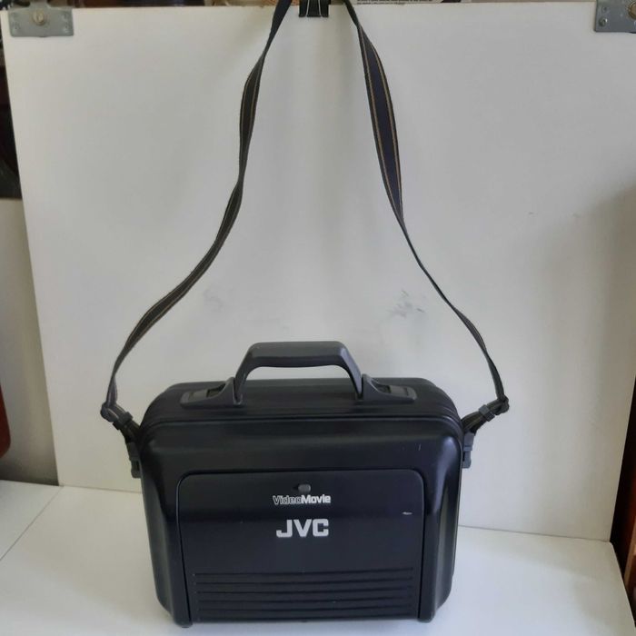 Retro Mala Estojo Plástico Rijo JVC VideoMovie p/ Camara Video