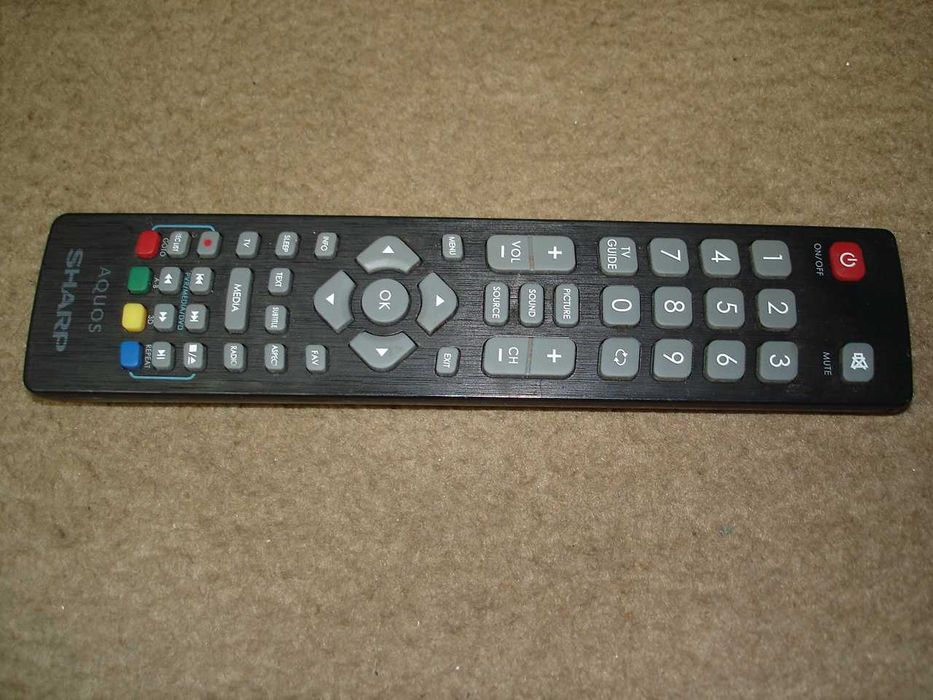 Pilot do TV Sharp AQUOS