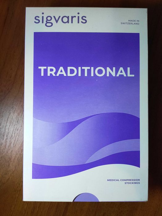 Медицинские компрессионные чулки от варикоза Sigvaris Specialities Traditional, 2 класс компрессии